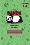 Cover: Hello Panda Primary Composition 4-7 Notebook, 102 Sheets, 6 x 9 Inch Green Cover - Blurb