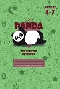 Enlarge image Cover: Hello Panda Primary Composition 4-7 Notebook, 102 Sheets, 6 x 9 Inch Green Cover - Blurb
