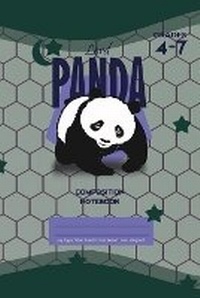 Enlarge image Cover: Lord Panda Primary Composition 4-7 Notebook, 102 Sheets, 6 x 9 Inch Olive Green Cover - Blurb