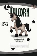 Cover: My Unicorn Primary Handwriting k-4 Workbook, 51 Sheets, 6 x 9 Inch Black Cover - Blurb
