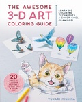 Cover: The Awesome 3-D Art Coloring Guide - Zakka Workshop