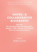 Cover: Hayek: A Collaborative Biography - Palgrave Macmillan