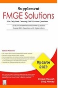 Cover: FMGE Solutions-Update-2019 (Supplement) - CBS Publishers and Distributors Private Limited
