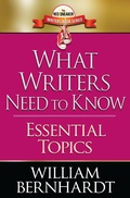 Cover: What Writers Need to Know: Essential Topics (Red Sneaker Writers Books, #9) - Red Sneaker Writers Books