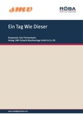 Cover: Ein Tag Wie Dieser - SMV Schacht Musikverlage GmbH & Co. KG