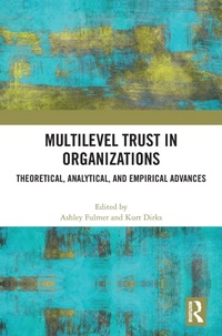 Enlarge image Cover: Multilevel Trust in Organizations - Routledge