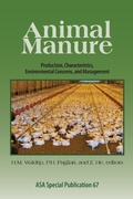 Cover: Animal Manure - American Society of Agronomy