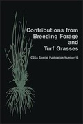 Cover: Contributions from Breeding Forage and Turf Grasses - American Society of Agronomy