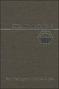 Enlarge image Cover: Soil Testing and Plant Analysis - American Society of Agronomy
