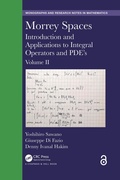 Cover: Morrey Spaces - Chapman & Hall/CRC