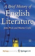 Cover: A Brief History of English Literature - PALGRAVE