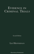 Abbildung von: Evidence in Criminal Trials - Bloomsbury Professional