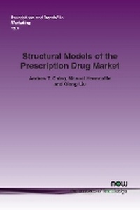 Enlarge image Cover: Structural Models of the Prescription Drug Market - now publishers Inc