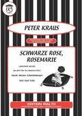 Cover: Schwarze Rose, Rosemarie - Edition Rialto Hans Gerig KG / Musikverlag Hermann Schneider