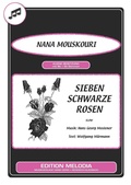 Cover: Sieben schwarze Rosen - Edition Melodia