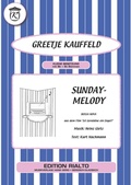 Cover: Sunday-Melody - Edition Rialto Hans Gerig KG