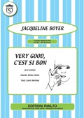 Cover: Very good, c'est si bon - Edition Rialto Hans Gerig KG