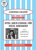 Cover: Spiel noch einmal f&uuml;r mich, Habanero - Edition Rialto Hans Gerig KG