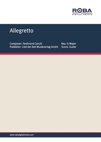 Enlarge image Cover: Allegretto - Lied der Zeit Musikverlag GmbH