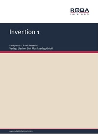 Enlarge image Cover: Invention 1 - Lied der Zeit Musikverlag GmbH