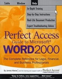 Abbildung von: Kaplan Perfect Access Guide to Microsoft Word 2000 - Kaplan