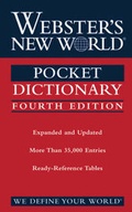 Cover: Webster's New World Pocket Dictionary - Wiley