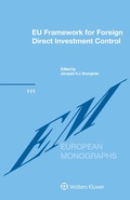Cover: EU Framework for Foreign Direct Investment Control - Wolters Kluwer