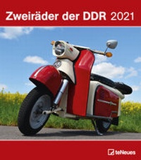 Abbildung von: Zweiräder der DDR 2021 - Wand-Kalender - 30x34 -Motorrad - teNeues