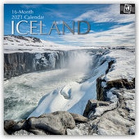Abbildung von: Iceland - Island 2021 - 16-Monatskalender - Brown Trout-Auslieferer Flechsig