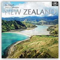 Abbildung von: New Zealand - Neuseeland 2021 - 16-Monatskalender - Brown Trout-Auslieferer Flechsig