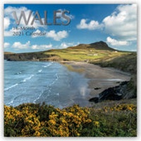 Abbildung von: Wales 2021 - 16-Monatskalender - Brown Trout-Auslieferer Flechsig