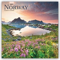 Abbildung von: Norway - Norwegen 2021 - 16-Monatskalender - Browntrout Publishers