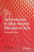 Cover: An Introduction to Ethnic Minority Education in China - Springer