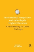 Cover: International Perspectives on Leadership in Higher Education - Routledge