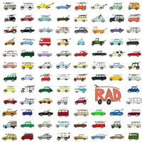 Enlarge image Cover: Rad Cars With Rad Surfboards On Them - Lulu.com