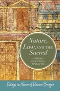 Cover: Nature, Law, and the Sacred - Mercer University Press