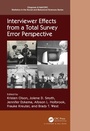 Cover: Interviewer Effects from a Total Survey Error Perspective - Chapman & Hall/CRC