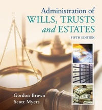 Abbildung von: Administration of Wills, Trusts, and Estates - Delmar Cengage Learning
