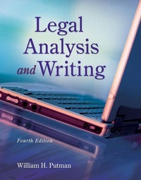 Enlarge image Cover: Legal Analysis and Writing - Delmar Cengage Learning