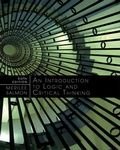 Cover: Introduction to Logic and Critical Thinking - Wadsworth Publishing Co Inc