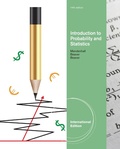 Cover: Introduction to Probability and Statistics, International Edition - Duxbury Press