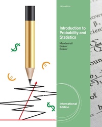 Enlarge image Cover: Introduction to Probability and Statistics, International Edition - Duxbury Press