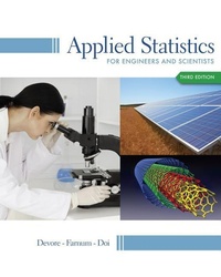 Enlarge image Cover: Applied Statistics for Engineers and Scientists - Duxbury Press