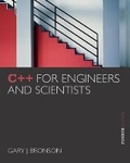 Cover: C++ for Engineers and Scientists - Course Technology Inc