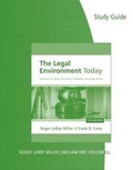 Cover: Study Guide for Miller/Cross' The Legal Environment Today: Business In Its Ethical, Regulatory, E-Commerce, and Global Setting, 7th - Wadsworth Publishing Co Inc