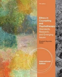 Abbildung von: Ethics in Counseling & Psychotherapy - Wadsworth Publishing Co Inc