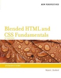 Cover: New Perspectives on Blended HTML and CSS Fundamentals - Cengage Learning