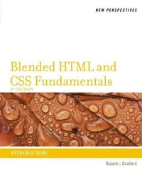 Abbildung von: New Perspectives on Blended HTML and CSS Fundamentals - Cengage Learning