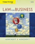 Cover: Cengage Advantage Books: Law for Business - South-Western College Publishing