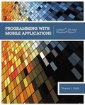 Cover: Programming with Mobile Applications - Course Technology Inc